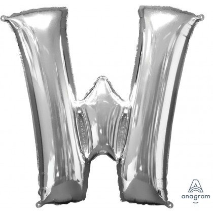 P50 35" (Silver) Letter W SuperShape™